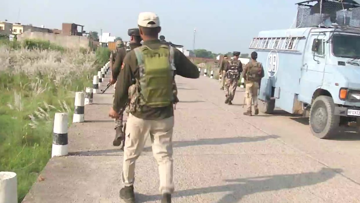 Pakistani drone infiltration in border villages of samba jammu searches carried out