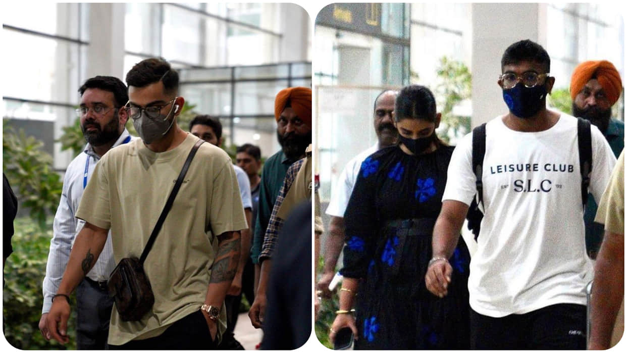 Indian Players arrived Mohali for the first T20 Match against Australia