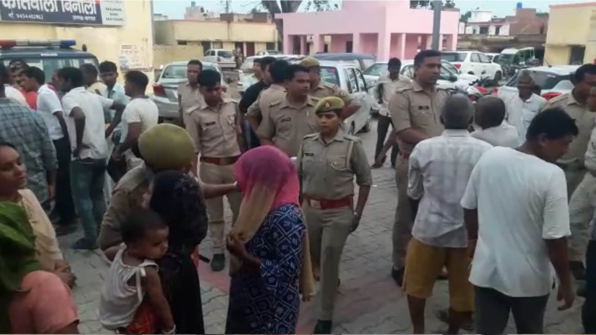 COP slapt youth in Baghpat, inspector Line spot on indecency