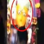 ओखलेश्वर धाम में हनुमान जी ने झपकाईं पलकें।