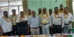 शपथ लेती एल्डर कमेटी की बार कार्यकारिणी। संवाद