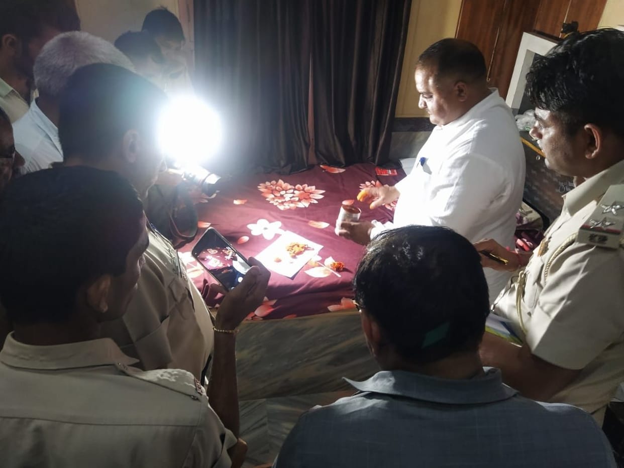 Sand oil, genital organs of jackals and goh found in dera