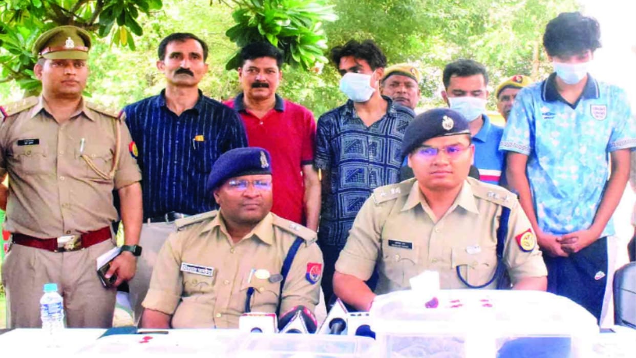 Drug racket spread from USA to India busted, greater noida police three arrested