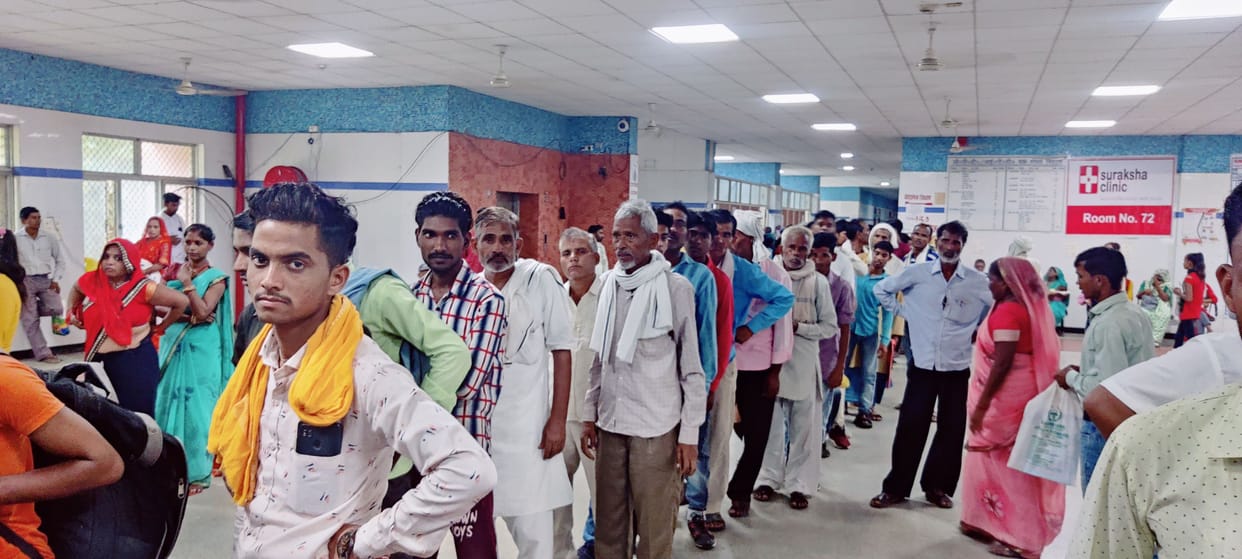 Seventh dengue patient found, increasing OPD crowd