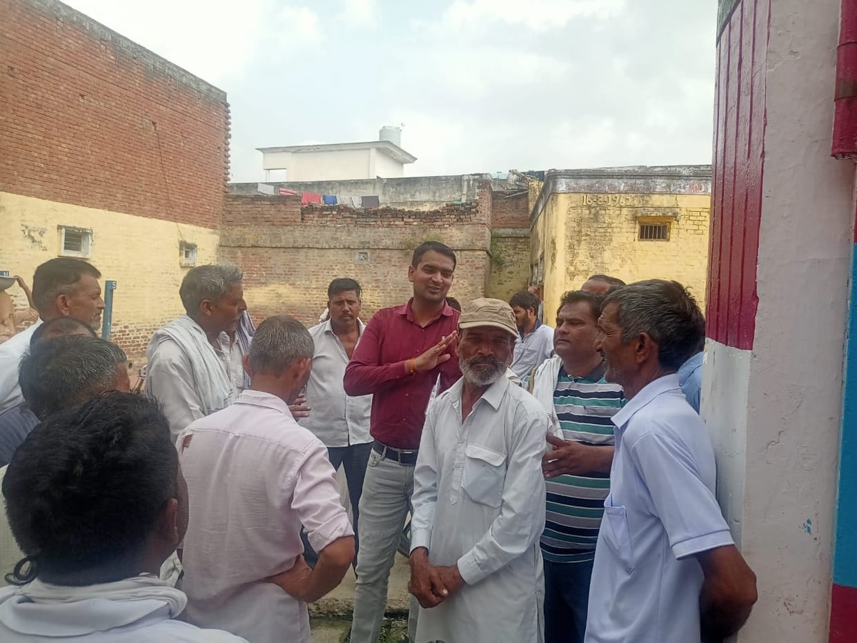 Villagers opposed Jal Nigam's AE for survey