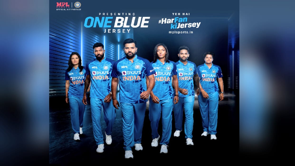 Himachal's Renuka Thakur featured in the poster of the new jersey of the Indian cricket team