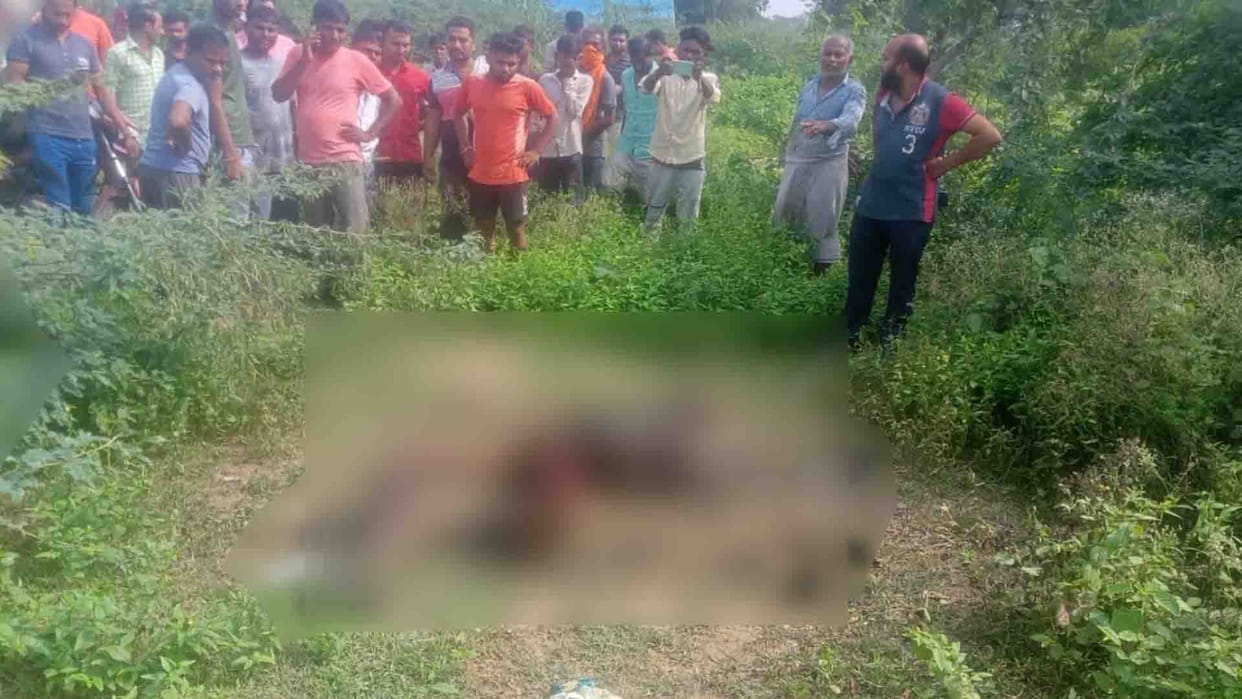 Case of burning of youth alive in Kanpur