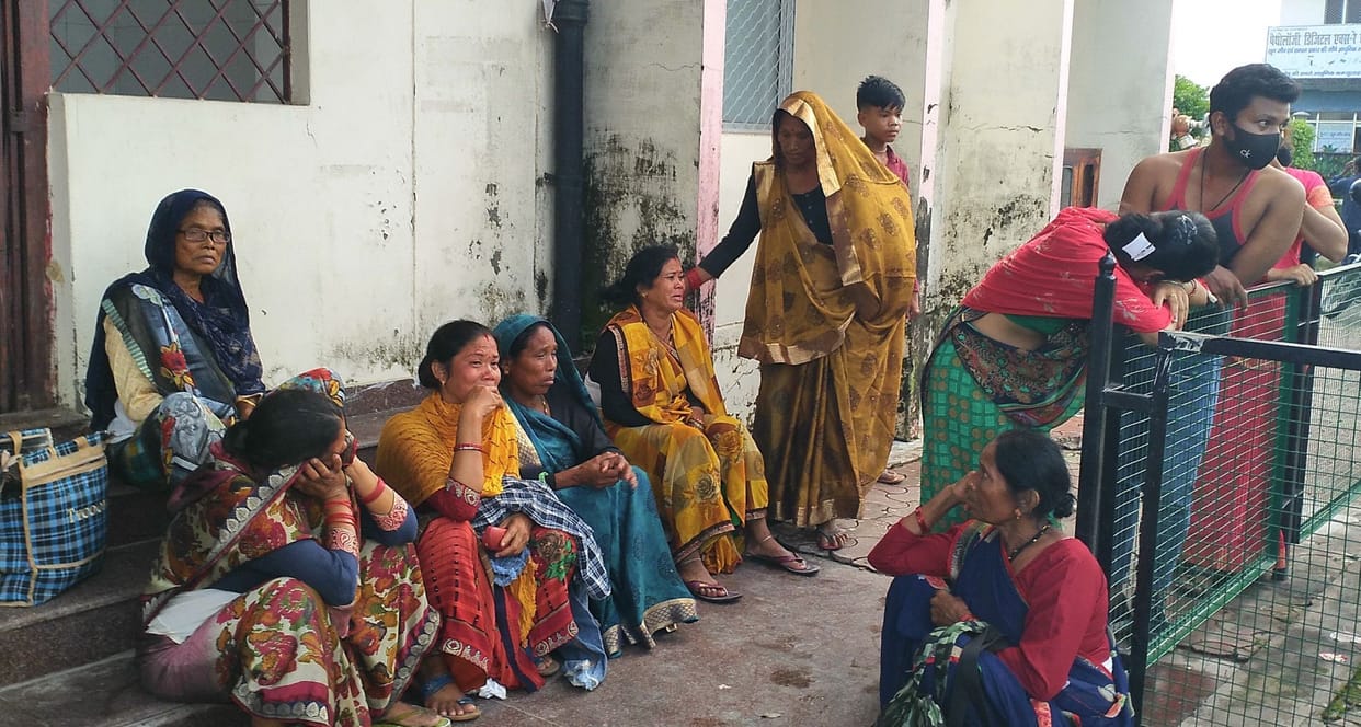 Death of Woman in Khateema