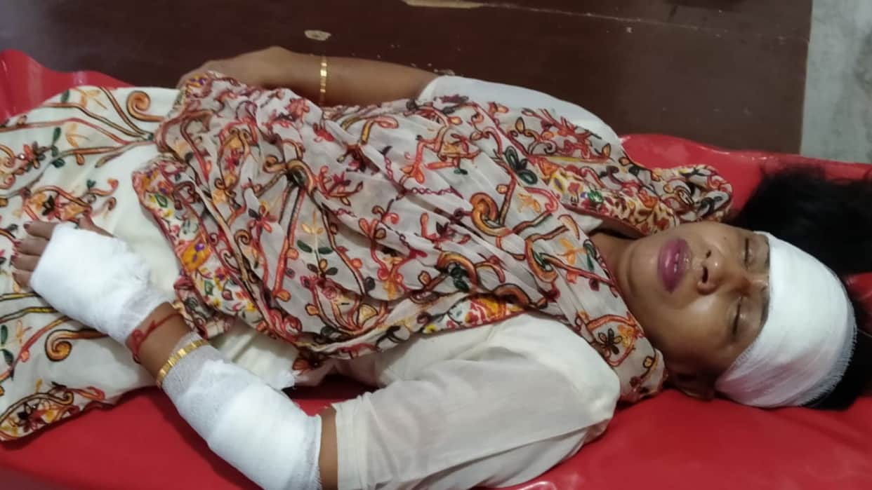 Bijnor: Miscreants escaped after robbing the gold chain from the mother and daughter