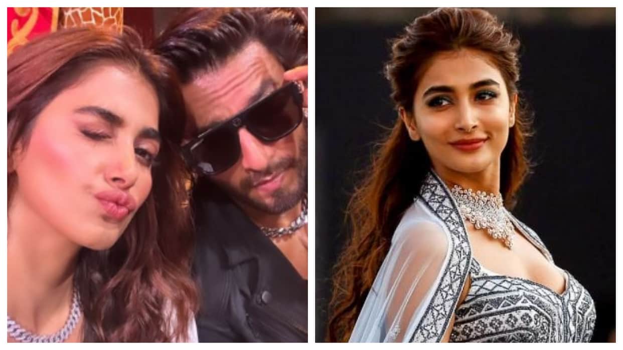 Rohit Shetty Cirkus actress Pooja Hegde shares selfie with co star Ranveer Singh says Out blinged this Sindhi