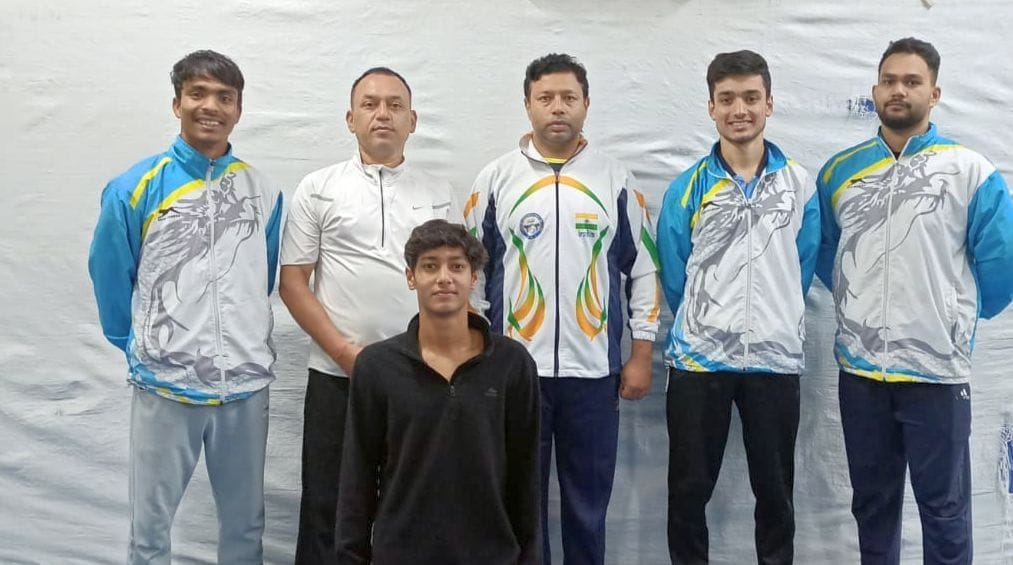 Five players will play in international taekwondo competition