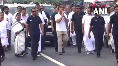 राहुल गांधी की भारत जोड़ो यात्रा