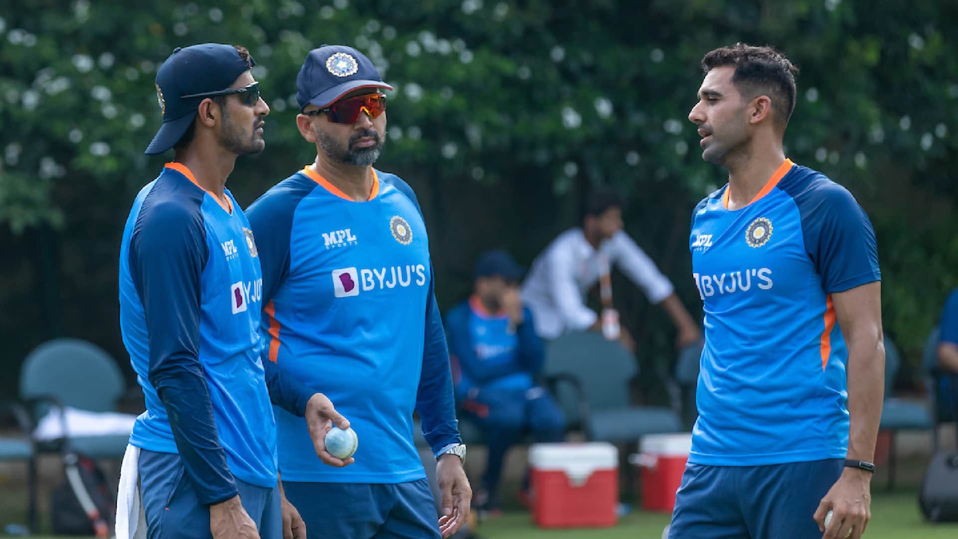 Indian Players practice before First T20 against Australia plays tennis as well