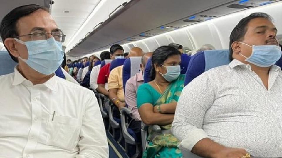 Allegation : Telugu woman forced to change seat on indigo plane