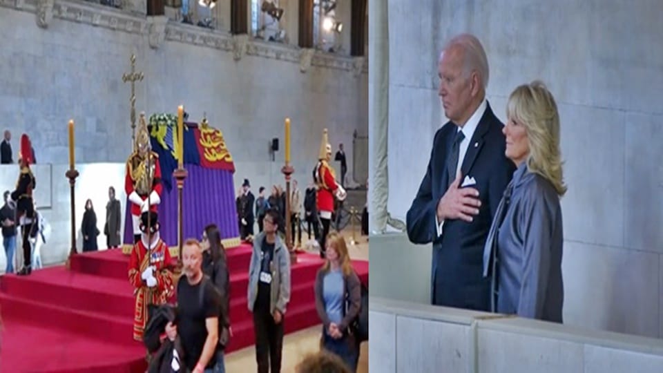 US President Joe Biden says Queen Elizabeth II reminded him of his mother