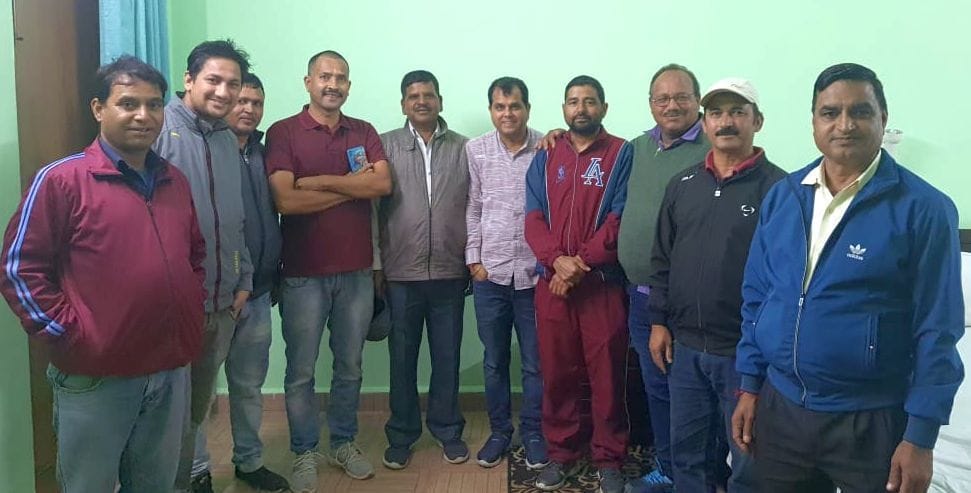 Charu Chandra Ojha became District President of Electricity Contract Employees Organization