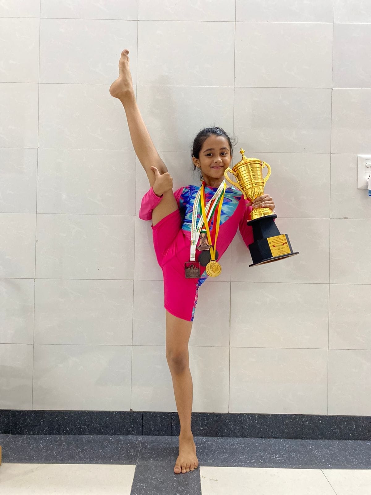 Banda: City's daughter selected for National Yogasan