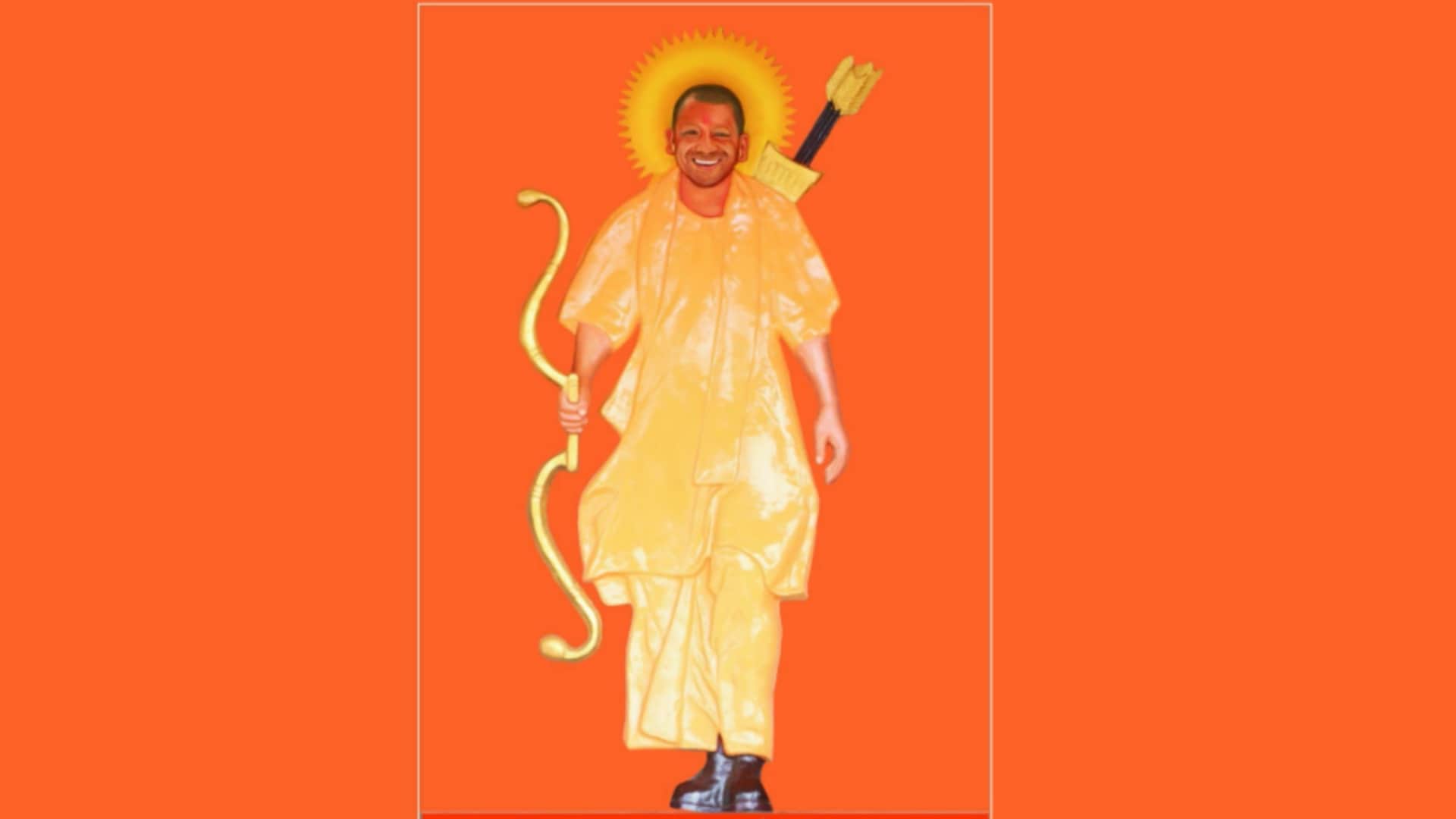 Prabhakar maurya built a temple of CM Yogi Adityanath.