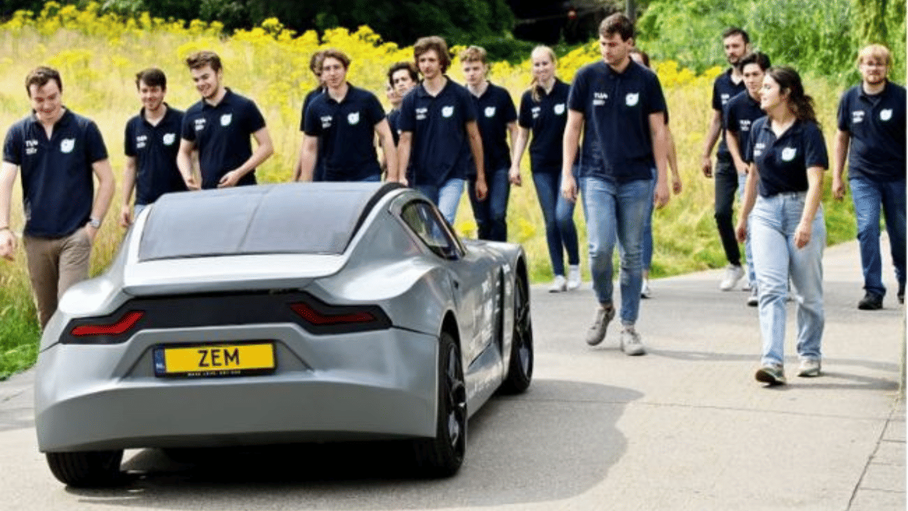 Dutch Students made an electric Zem car from junk, Know how it works and clean the air
