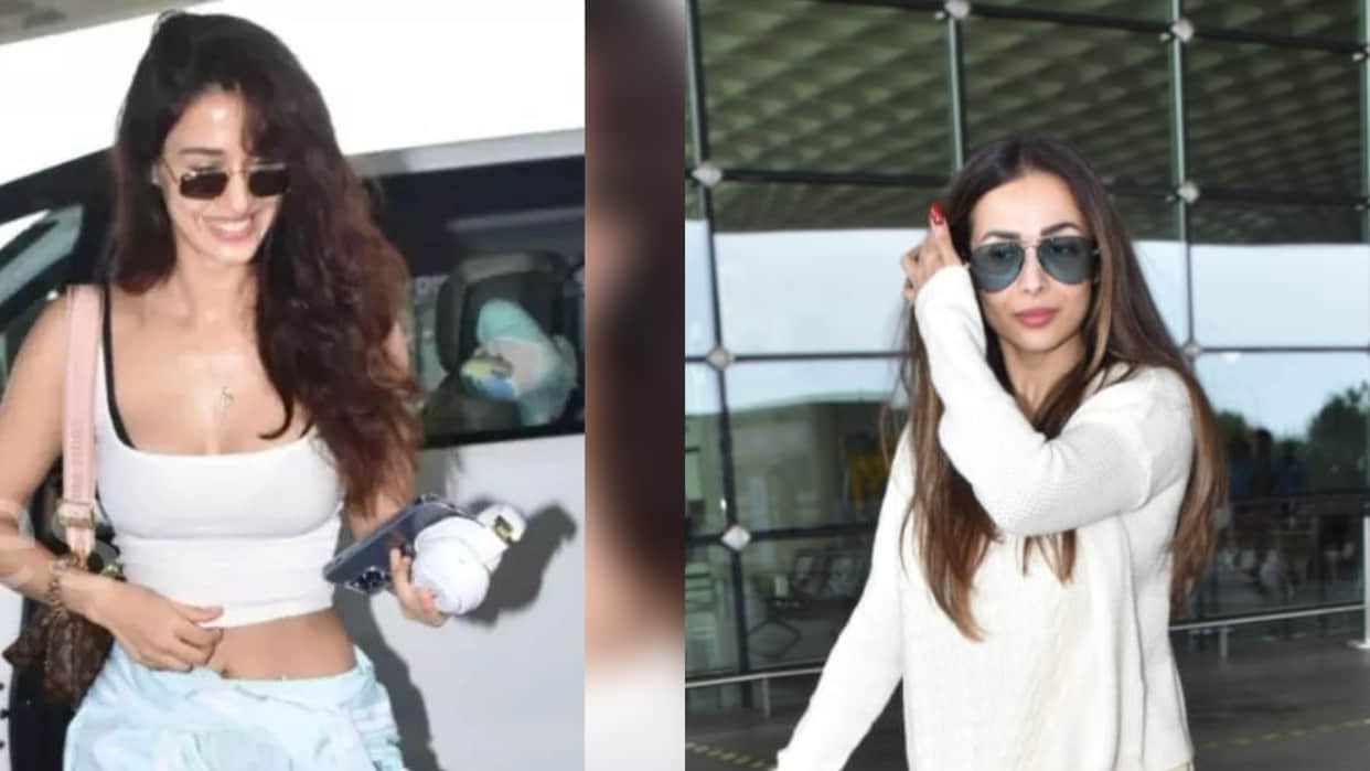 disha patani to malaika arora bollywood actress spot at airport in style see pics