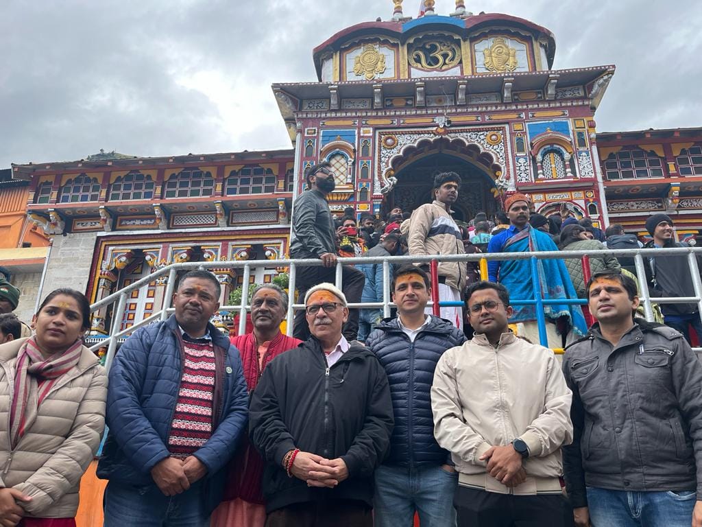 char dham yatra 2022: PM Narendra Modi advisor Bhaskar Khulbe visited badrinath dham