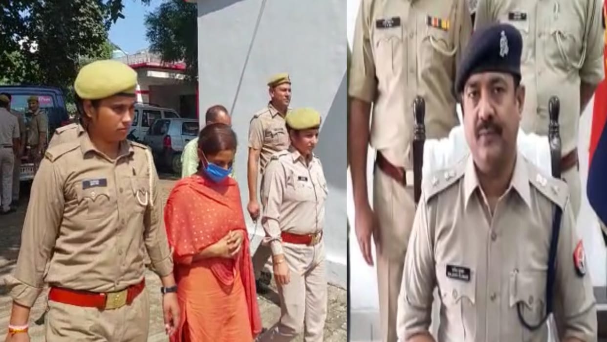 Saharanpur police have arrested to bride with partner after revealed a gang