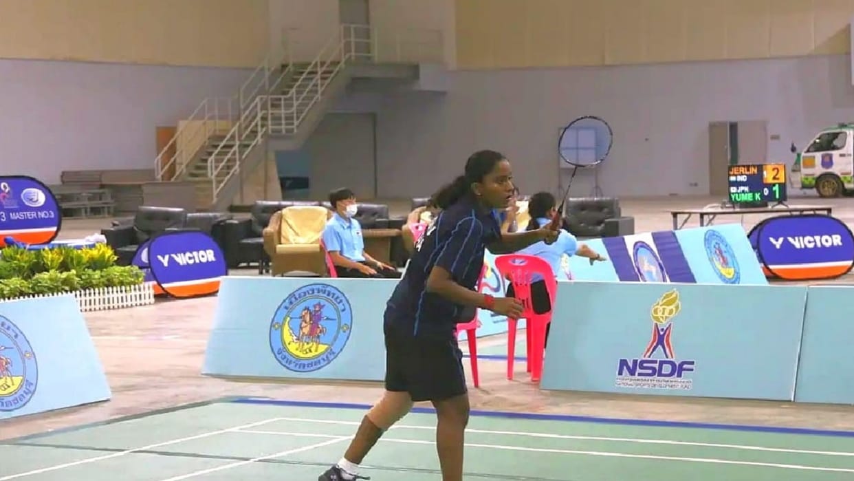 Bronze for Aditya yadav in senior event of Deaf Badminton