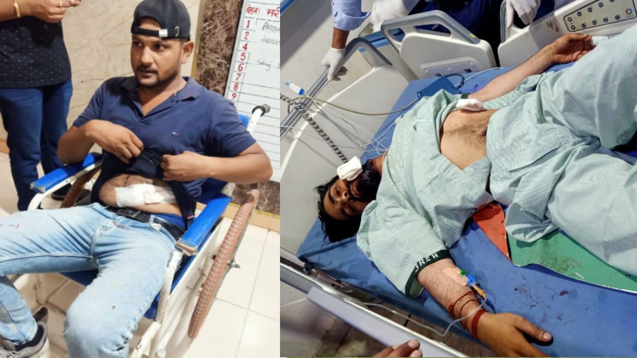 Meerut: two youths were stabbed and injured for Opposing recovery from couple