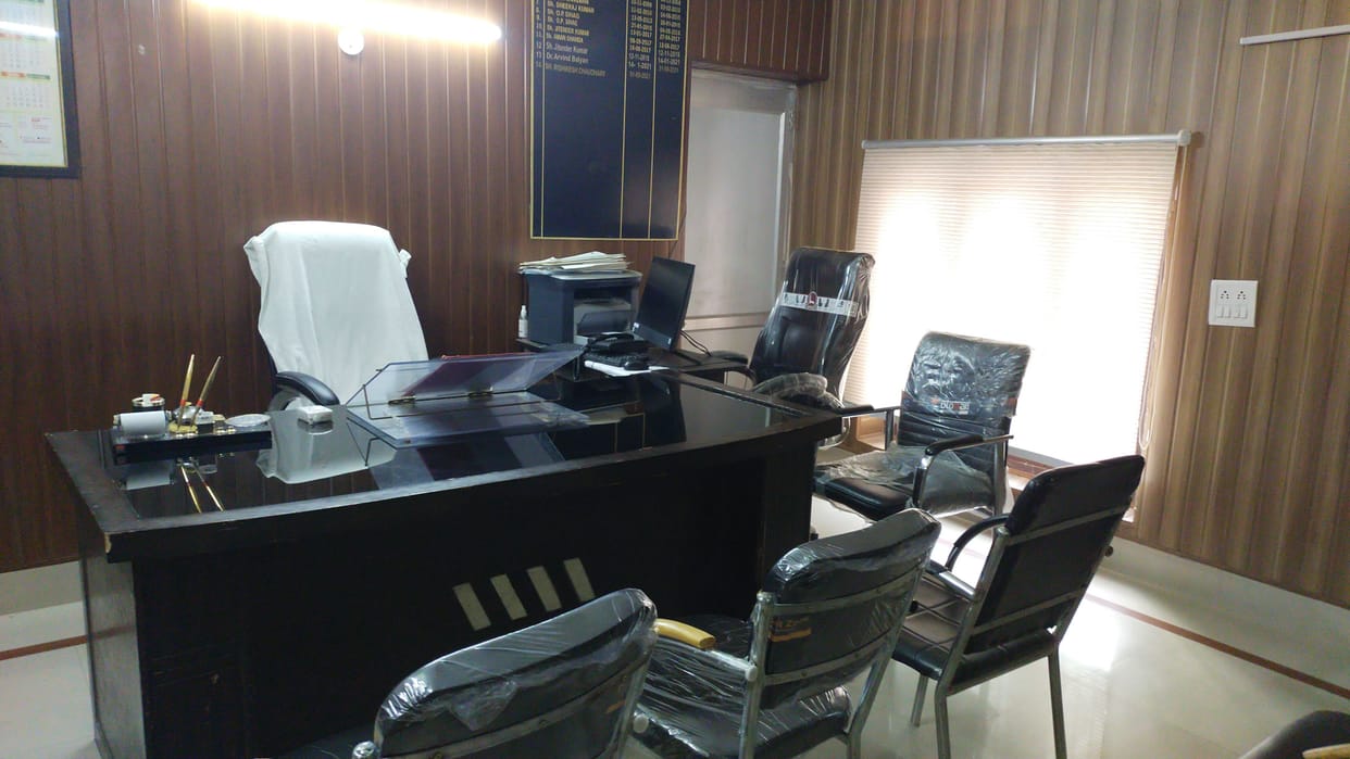 ... So with the intervention of the MLA, the deputy president's chair will also be installed for the first time in the office of the head.