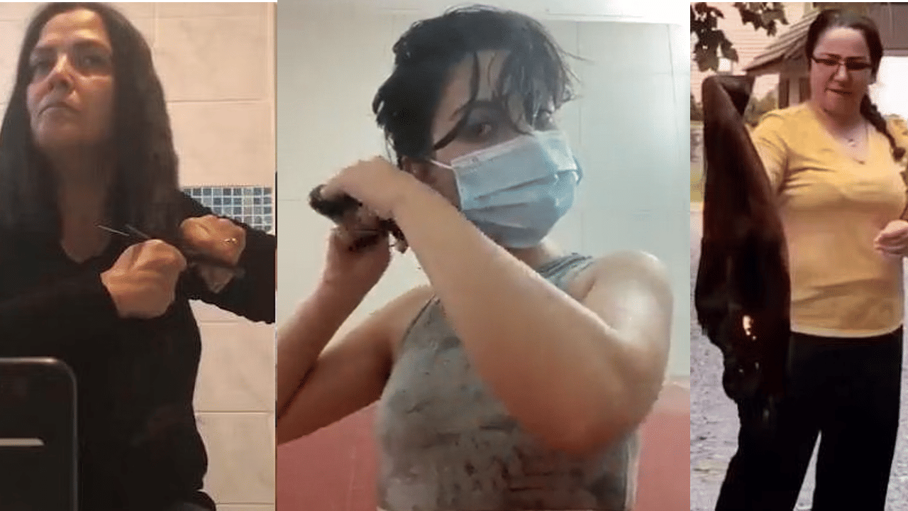 Iran: Someone cut hair, someone burnt clothes against the burqa, see pictures of women's anger in Iran