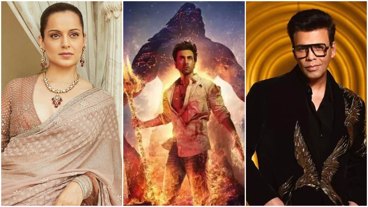 Kangana Ranaut took a jibe at Karan Johar comparing brahmastra with race 3 says he got used to the privilege