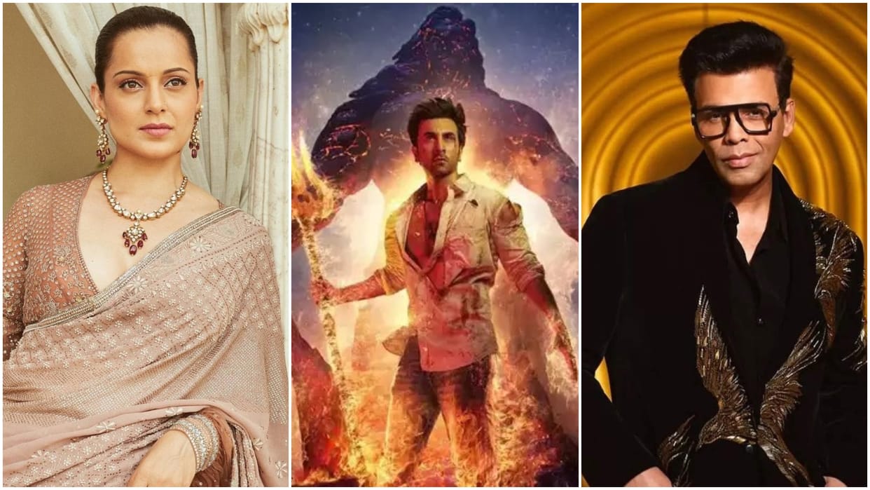 Kangana Ranaut took a jibe at Karan Johar comparing brahmastra with race 3 says he got used to the privilege