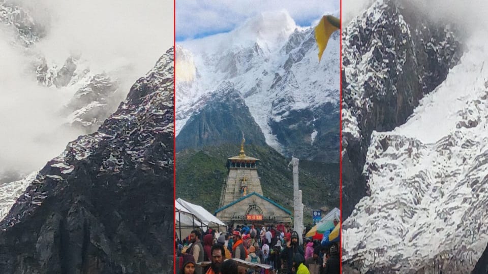 Uttarakhand weather Update Today: season first Snowfall on kedarnath and Yamunotri Hill