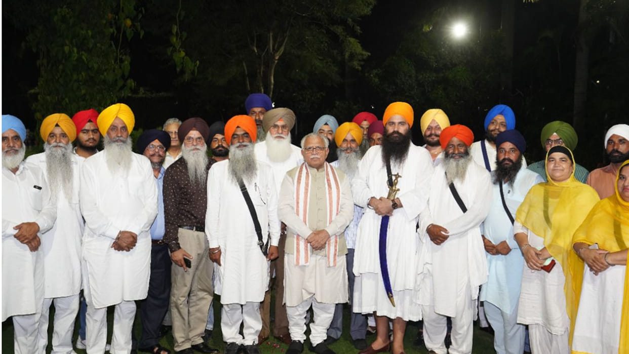 Chairman of Haryana Gurdwara Management Adhoc Committee appealed to hand over the management of Gurdwaras