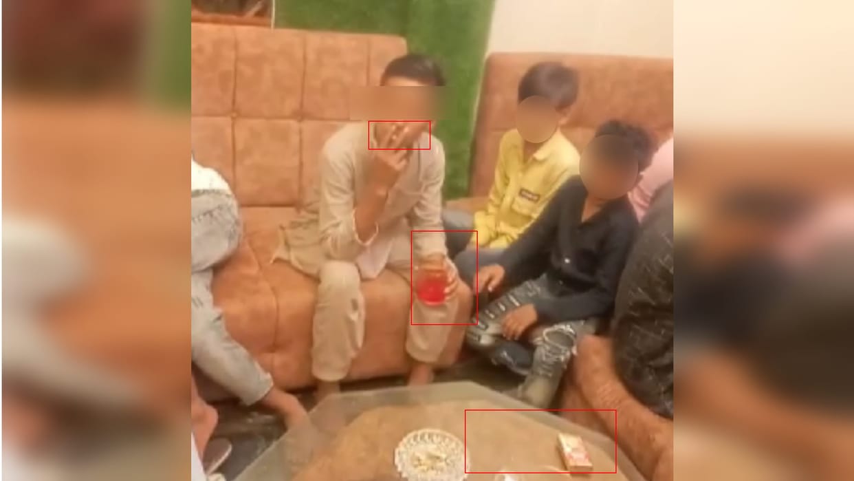 Teenagers and kids also getting addicted to drugs in Meerut, Smoking and consuming alcohol