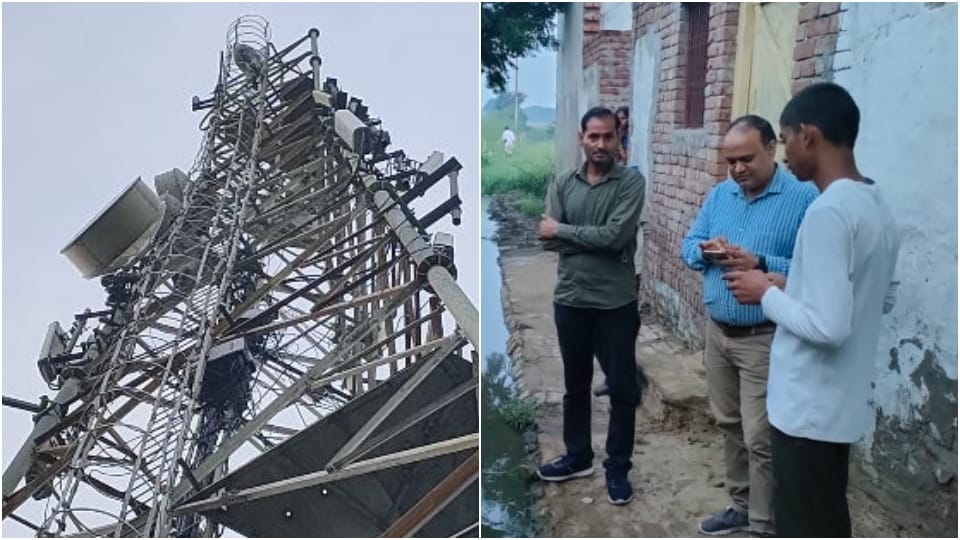 student father climbed mobile tower after lekhpal asked bribe for caste certificate in Agra
