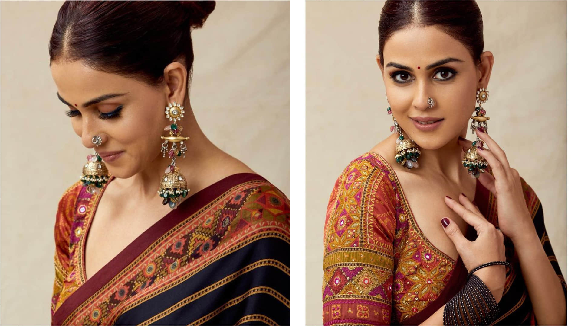 navratri fashion 2022 choose mirror work these celebs approved ethnic outfit for dandiya night