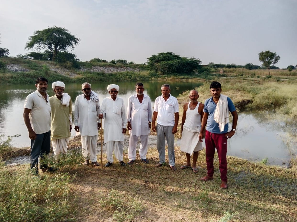 Court removed stay, water filled in Johad of Ropar Sarai