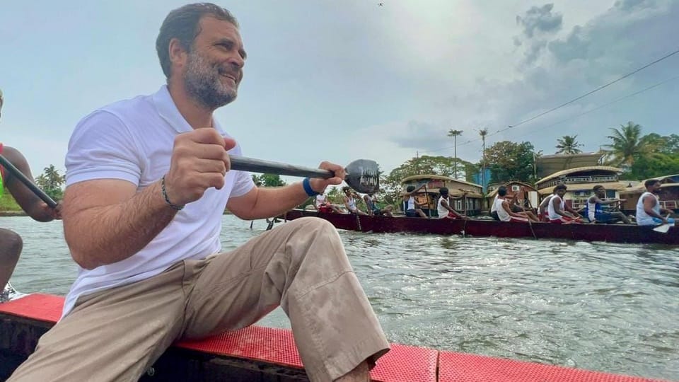 Rahul Gandhi Facebook Post Congress President Election Shashi Tharoor and Ashok Gehlot