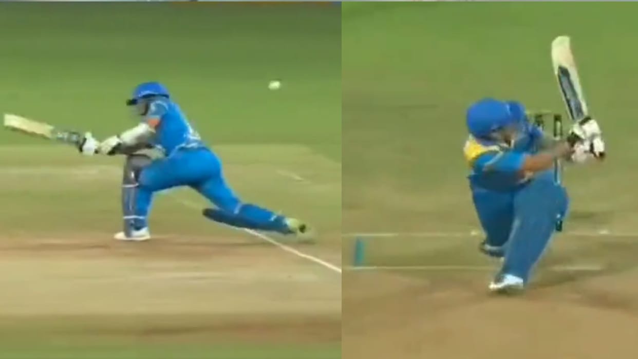 Sachin tendulkar played lap shot during road safety series match against New Zealand Ross taylor appreciates