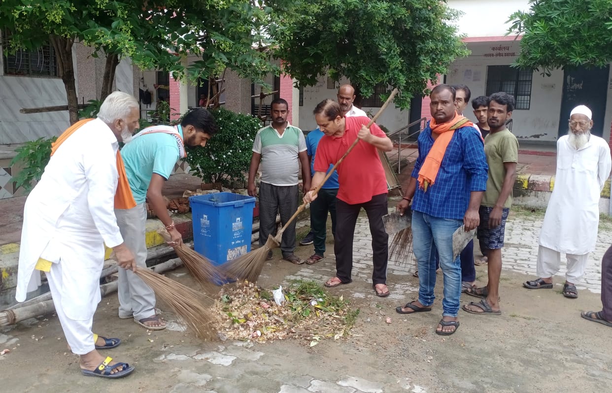 BJP's cleanliness, gave the message of cleanliness