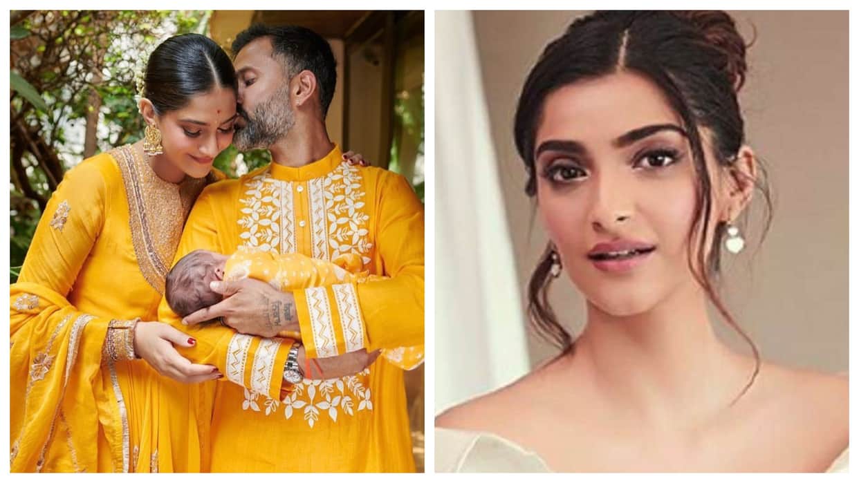 Sonam Kapoor and Anand Ahuja name their baby boy Vayu Kapoor Ahuja actress shares photo on social media