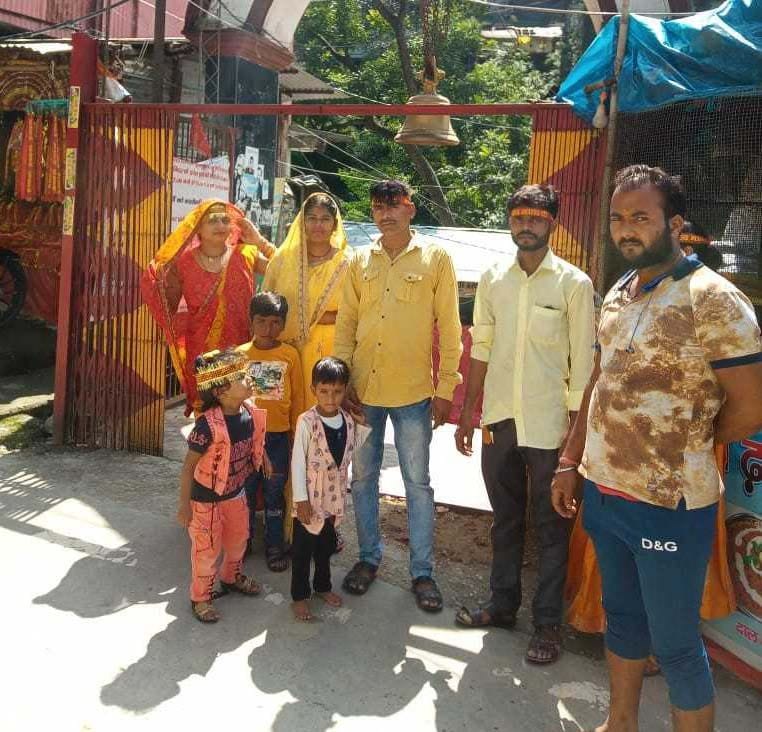 Goddess Darshan started after four days in Purnagiri Dham
