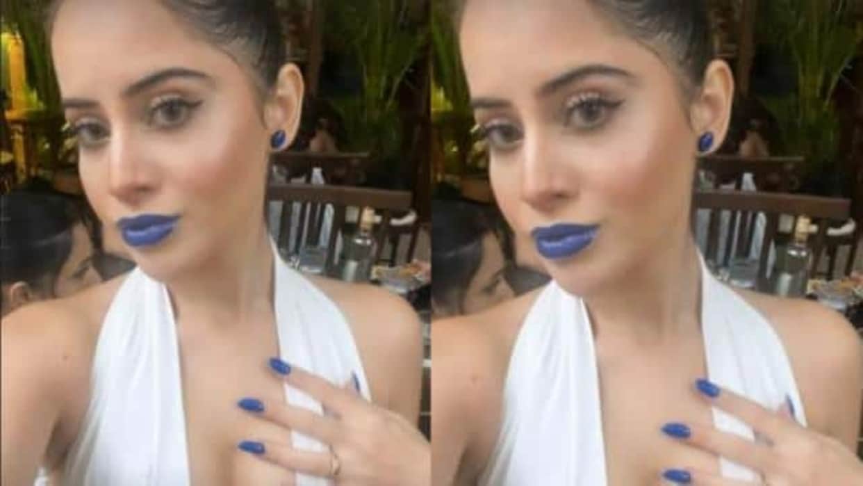 Urfi Javed brutally trolled for her lipstick colour after her dresses on social media