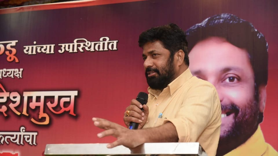 MLA Bacchu Kadu got bail from the sessions court in Mantralaya assault case