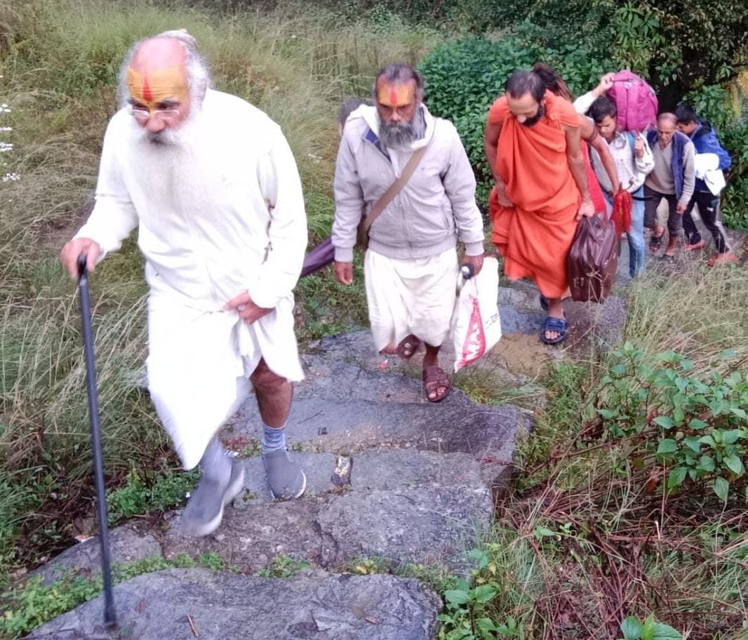Mahamandalehwar Tyagi in Bageshwar