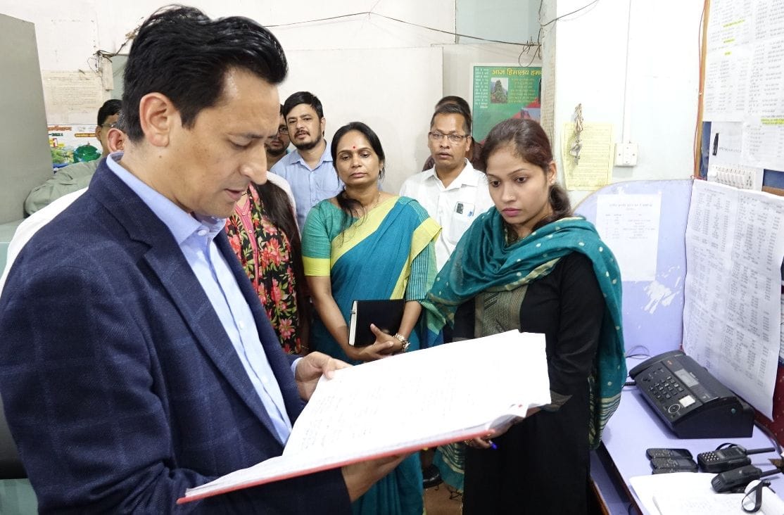 IAS Deepak Rawat in Bageshwar