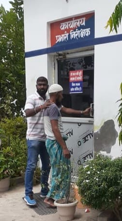 Two sons of a person accused of cheating in police custody