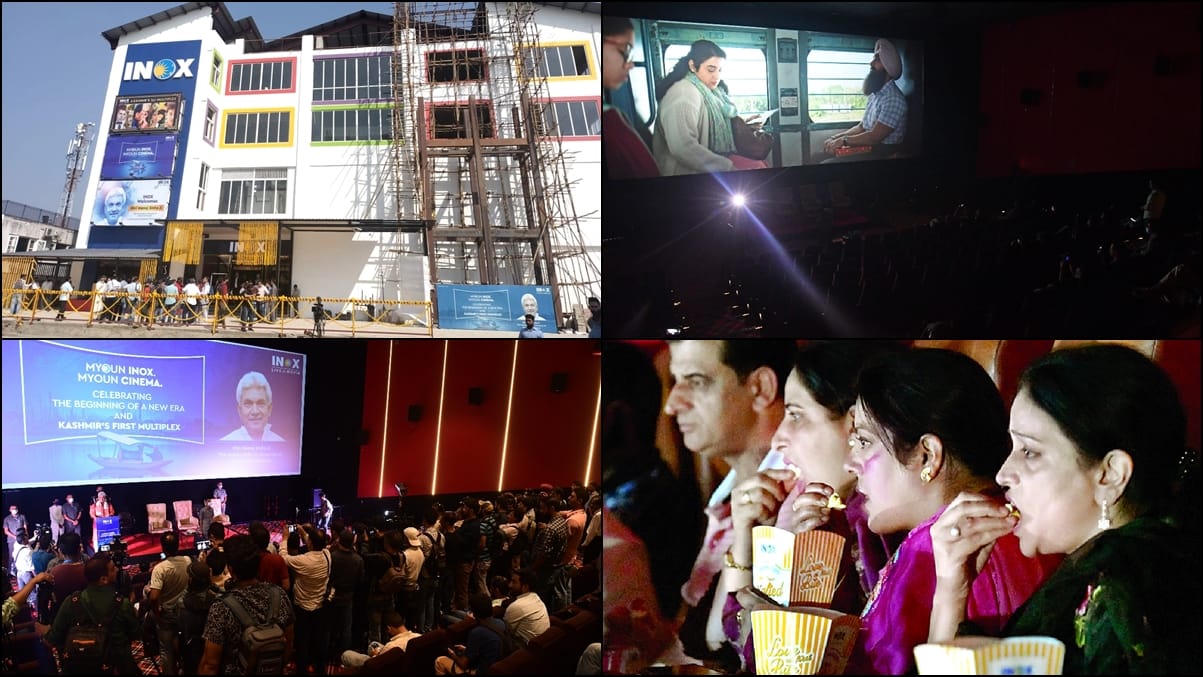Cinema Hall in Kashmir returned Kashmiri people said still not sure whether it is dream or reality