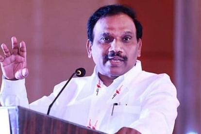 DMK A Raja says Hindu religion is biggest menace not only to India now it becomes menace to entire world